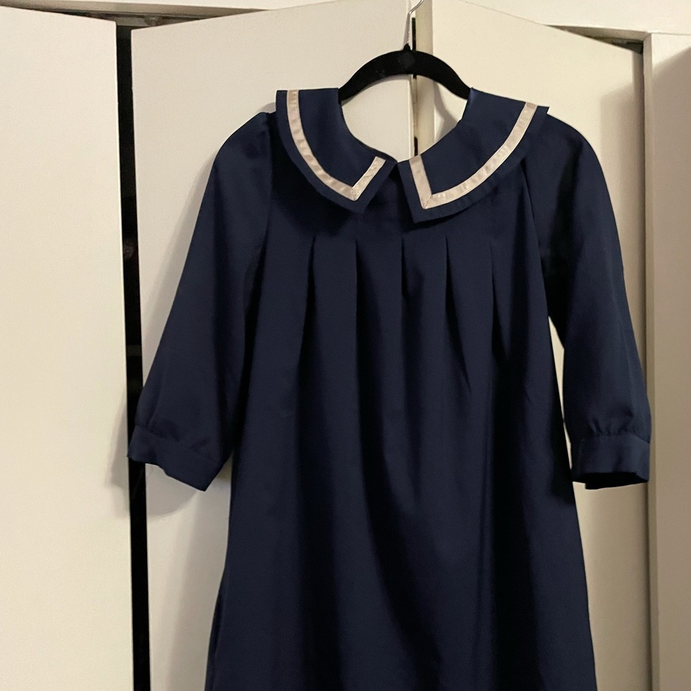 Dear Creatures navy blue sailor dress